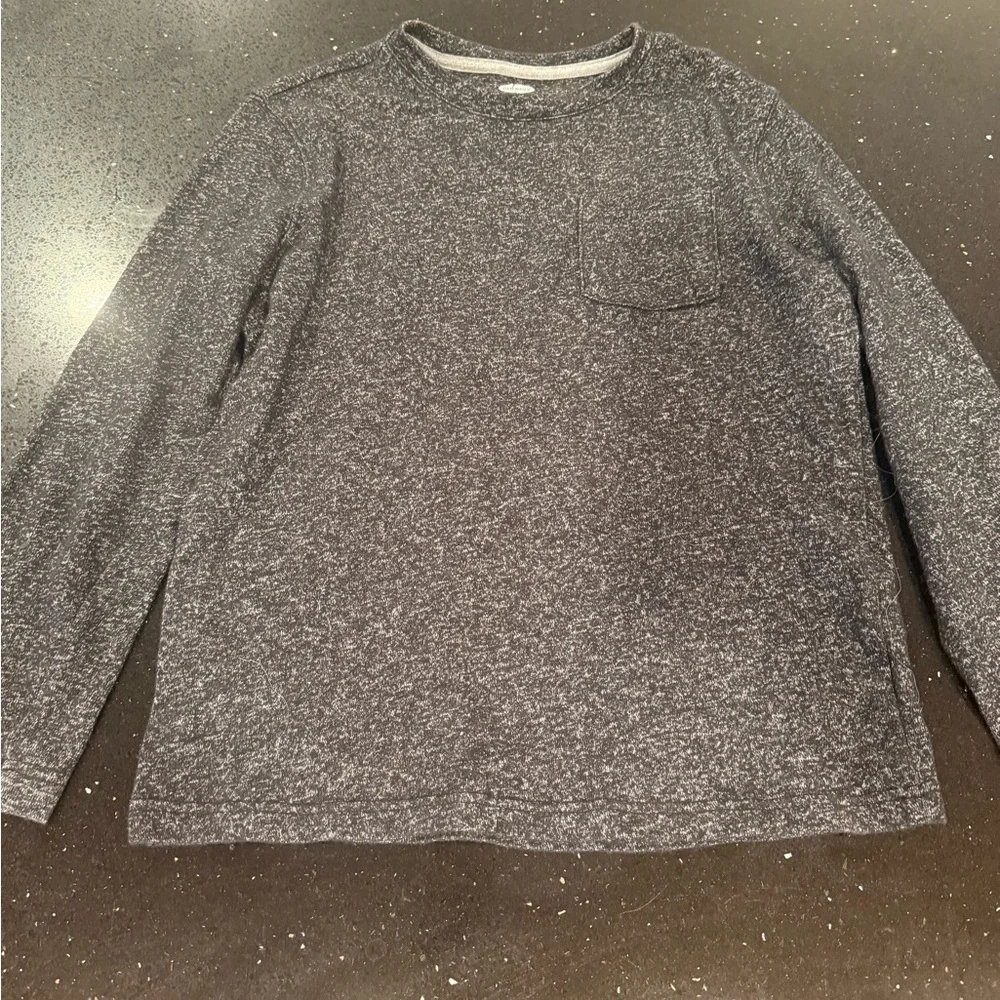 Black and Gray Long Sleeve Old Navy Tee